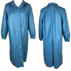 LONDON FOG Vintage Blue Trench Coat